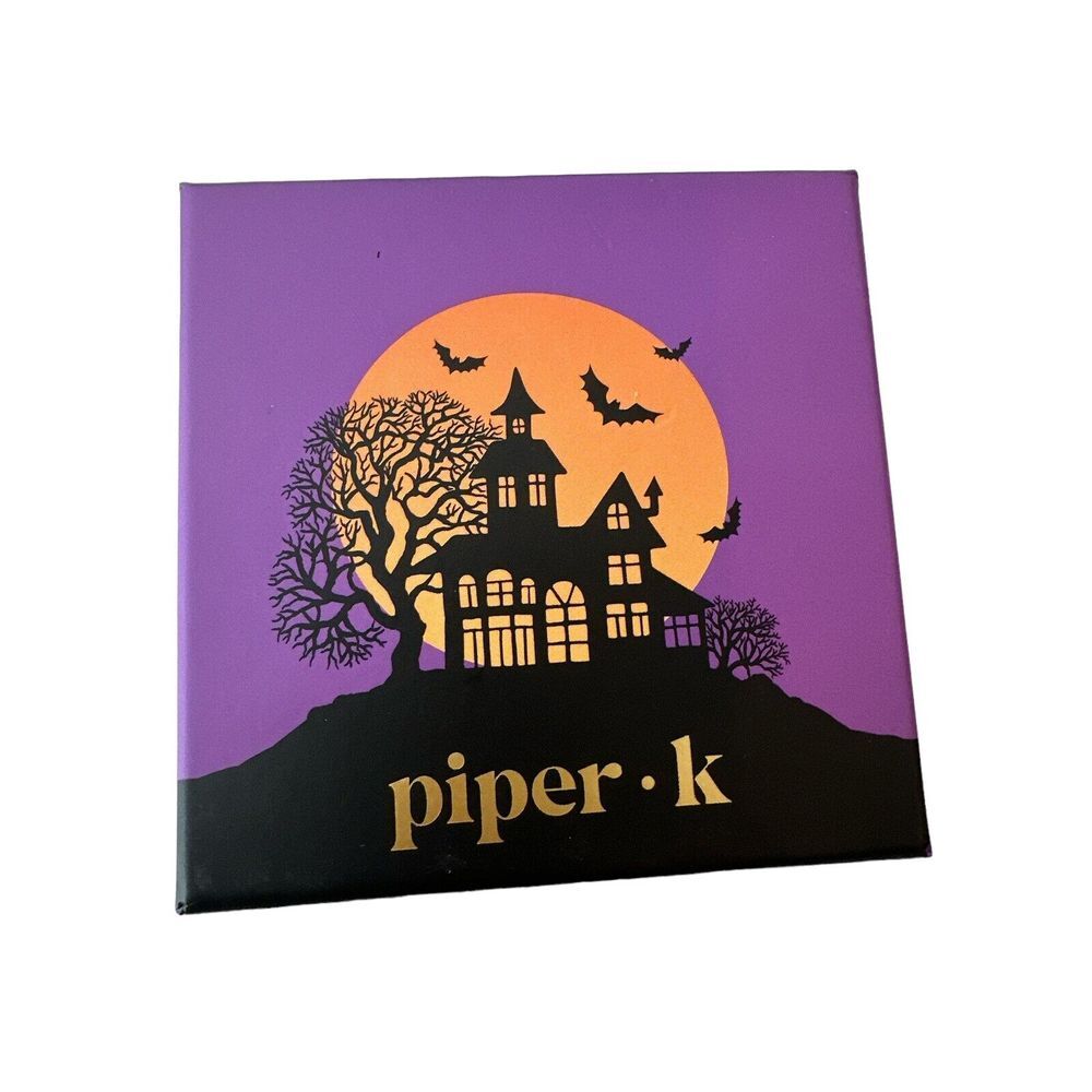 Piper-k Earrings Women's Halloween Time ORANGE JACK O‎ LANTERN PUMPKIN NWT - Picture 4 of 4